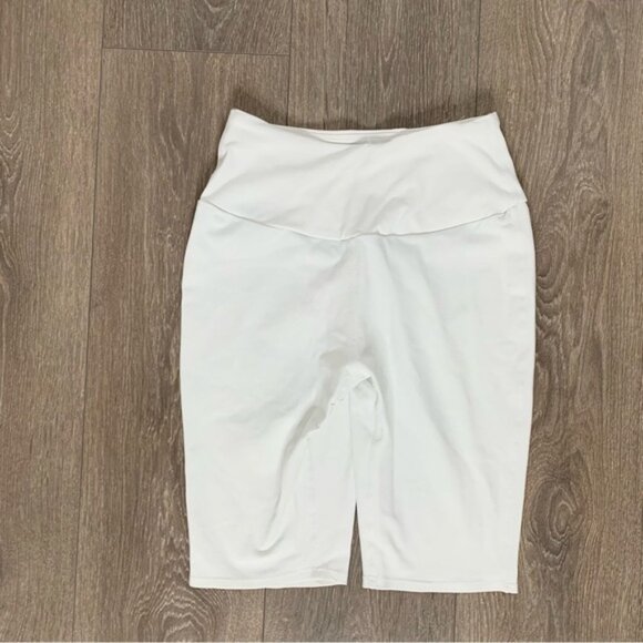 Ryderwear Women's Scrunch Bum Biker Shorts High Rise Waist White Size Small - Picture 4 of 11